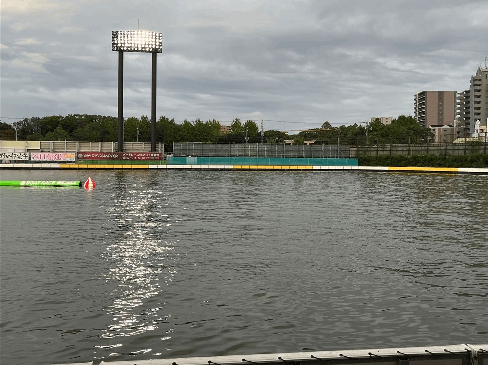 住之江競艇場の１マーク